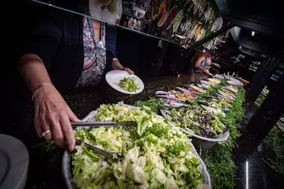 The Park Grill salad bar